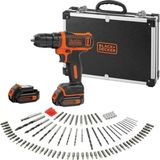 PremiumPort 10.8V 1.5 Ah Li-Ion Çift Akülü Vidalama + 100 Parça Set - Seçenek 1