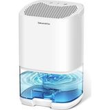 PremiumPort 1000ML Nem Alma Cihazı, LED Işıklı Hava Kurutucu, Banyo ve Oda Için - Seçenek 1 - Mercan