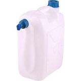 PremiumPort 12 Litre Beyaz Plastik Su Bidonu, Sağlam ve Hafif Tasarım - Seçenek 1 - Ahşap - Bej