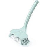 PremiumPort 25 cm Banyo Küvet ve Lavabo Fırçası, Temizlik Için Kullanışlı Alet - Ahşap - Bej - Siyah - Seçenek 1