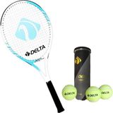 PremiumPort 26 Inç Tek Parça Tenis Raketi ve Top Seti, Çanta ile Beraber - Seçenek 1 - Altın