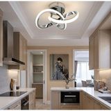 PremiumPort 3 Renk Ledli Modern Krom Avize, Salon, Mutfak, Çocuk ve Antre Aydınlatması - Seçenek 1 - Altın - Gümüş - Bakır