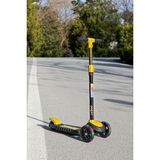PremiumPort 3 Tekerlekli Swing Scooter LED Işıklı 40 kg Kapasiteli 3+ Yaş Uygun - Altın Sarısı - Seçenek 1
