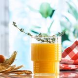 PremiumPort 3'lü Cam Su Bardağı Seti, 230 Ml, Şık ve Dayanıklı Tasarım - Seçenek 1 - Açık Beyaz - Gri