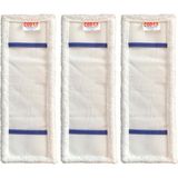 PremiumPort 40 cm Yedek Duvar Mop Seti, 3’lü Pratik Temizlik Çözümü - Antrasit - Seçenek 1