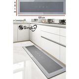 PremiumPort 40X120 cm Gri Kaymaz Banyo Paspası, Şık ve Konforlu Kullanım Sağlar - Seçenek 1