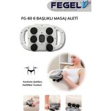 PremiumPort 6 Başlık, 9 Mod ile Derin Kas Gevşetme ve Rahatlama Sağlayan Masaj Tabancası - Mercan