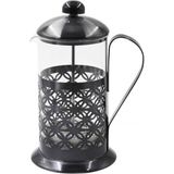 PremiumPort 600 ml French Press, Şık ve Kullanışlı Kahve Demleme Aracı - Seçenek 1 - Antrasit