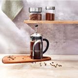 PremiumPort 600ML French Press ile Pratik ve Şık Kahve Keyfi - Seçenek 1 - Açık Beyaz - Gri