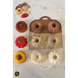 PremiumPort 6’lı Silikon Muffin Kek Kalıbı, Pratik ve Sağlıklı Pişirme Seti - Seçenek 1