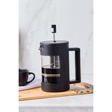 PremiumPort 800 ml Cam French Press ile Kahve ve Çay Keyfi Yapın - Seçenek 1 - Ahşap