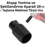 PremiumPort Ahşap Yontma ve Şekillendirme Aparatı 29 Mm, Taşlama Makinesi Ucu - Seçenek 1