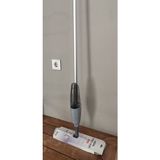PremiumPort Alüminyum Saplı Sprey Mop 110 Cm, Pratik ve Dayanıklı Temizlik Aracı - Antrasit - Seçenek 1