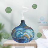 PremiumPort Aroma Terapi Oda Hava Nemlendirici 550ML, Ultrasonik Buhar Makinesi, Ahşap Görünüm, 7 Renk LED - Ahşap - Ceviz - Seçenek 1