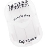PremiumPort Beyaz Kağıt Sabun 20 Yaprak, Temizlikte Pratik ve Hijyenik Kullanım - Antrasit - Seçenek 1