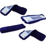 PremiumPort Blue Ekstra Nemli Mop Seti, 5'li, 60CM, 170GR, Pratik Temizlik Sağlar - Antrasit - Seçenek 1