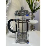 PremiumPort Cam ve Metal Karışımı French Press, 1000 Ml, Şık ve Kullanışlı Tasarım - Seçenek 1 - Antrasit