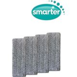 PremiumPort Çiftli Mop Paspas Temizlik Seti, Yedekli, Pratik ve Kullanışlı - Antrasit - Seçenek 1