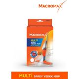 PremiumPort Çok Amaçlı Çok Yönlü Yedek Sprey Mop ile Temizlik Kolaylığı - Antrasit - Seçenek 1