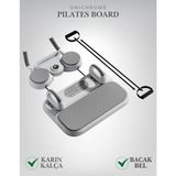 PremiumPort Çok Fonksiyonlu Ev Tekerlekli Pilates ve Fitness Egzersiz Istasyonu - Seçenek 1
