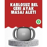 PremiumPort Çok Fonksiyonlu Şarjlı Masaj Aleti, 6 Başlık, Ergonomik Tasarım, 2000MAH - Mercan