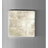 PremiumPort Doğal Taş Dekoratif Banyo Gider Kapağı Süslü 10X10 cm - Ahşap - Seçenek 1