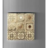 PremiumPort Doğal Taşlı Dekoratif Banyo Gider Kapağı 10X10 cm - Seçenek 1