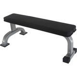 PremiumPort Düz Bench Sehpa 30X110CM, Çelik Malzeme, Ev ve Spor Kullanımı - Antrasit - Seçenek 1