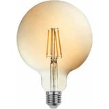 PremiumPort Edison 6W Rustik LED Bay G125 Ampul, Sıcak ve Şık Aydınlatma Sağlar - Seçenek 1 - Altın