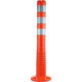 PremiumPort Esnek Otopark Delinatör Plastik Yol Şerit Ayırıcı 75CM Reflektifli - Seçenek 1