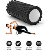 PremiumPort Esneme ve Rahatlama Için Çok Yönlü Foam Roller Masaj Topu - Seçenek 1 - Ahşap