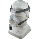 PremiumPort Full Face Cpap Maske, M Beden, Ağız Burun, Hortum ile Rahat Uyku - Seçenek 1