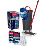 PremiumPort H2PRO Temizlik Seti ve Yedek Mikrofiber Mop ile Parlak ve Temiz Sonuçlar - Mercan - Seçenek 1