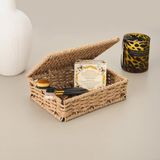 PremiumPort Kahverengi 5X15X20 cm Dekoratif Saklama Kutusu, Şık ve Kullanışlı Tasarım - Seçenek 1 - Ahşap - Ceviz