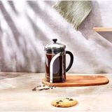 PremiumPort Kapasiteli 1000ML French Press, Şık ve Kullanışlı Kahve Demleme Aracı - Seçenek 1 - Altın