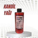 PremiumPort Kırmızı Kandil Yağı 250 Ml, Kokusuz, Dumansız Iç Mekan Gaz Lambası Yakıtı - Açık Gri - Seçenek 1