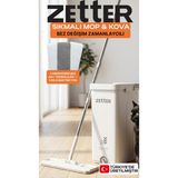 PremiumPort Kolay Sıkmalı Paspas ve Mop Temizlik Seti, 3 Mikrofiber Bez, 10L Kovası - Ahşap - Bej - Siyah - Seçenek 1