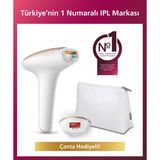 PremiumPort Lumea Lazer Epilasyon Cihazı, Çanta Hediye, Uzun Kablo, Güçlü ve Etkili - Ahşap Bej - Siyah