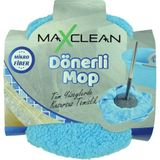 PremiumPort Mavi 360 Döner Başlıklı Mop Yedek Başlık 35X35 Paspas Ucu - Seçenek 1