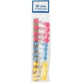 PremiumPort Mavi Lotus Mandal Silikon Büyük Boy 12'li Paket, Dayanıklı ve Çok Amaçlı - Ahşap - Seçenek 1