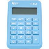 PremiumPort Mavi Renkli Taşınabilir Cep Hesap Makinesi, Pratik ve Hafif Tasarım - Ahşap - Seçenek 1
