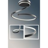 PremiumPort Modern 3 Renk LED Avize, 40 cm Tavan Aydınlatması - Ahşap - Seçenek 1