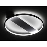 PremiumPort Modern 3 Renk LED Avize Tavan Aydınlatması 65 Cm, Şık ve Zarif Tasarım - Antrasit - Seçenek 1