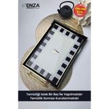 PremiumPort Modern 48X29 cm Çay Kahve ve Kahvaltılık Sunum Tepsisi - Ahşap - Seçenek 1