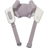 PremiumPort N5 Mini Boyun ve Sırt Masaj Aleti, Isıtmalı Shiatsu Teknolojisi, Taşınabilirlik - Ahşap