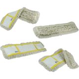 PremiumPort Nemli Mop Seti 3'lü 60CM 230GR, Pratik ve Temizliğe Uygun - Ahşap - Bej - Seçenek 1