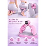 PremiumPort Pembe Pilates Kalça ve Iç Bacak Sıkılaştırma Aleti, Şık ve Etkili Çözüm - Seçenek 1