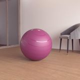 PremiumPort Pilates ve Gym Topu, 65 Cm, Bordo, 2 Adet, Dayanıklı ve Kullanışlı - Seçenek 1