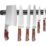 PremiumPort Pratik Mıknatıslı Bıçak ve Kepçe Askısı - 33 Cm, Güçlü Tutucu - Seçenek 1 - Ahşap