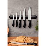 PremiumPort Pratik Mıknatıslı Metal Bıçak Tutucu Stand 55 Cm, Şık ve Sağlam Tasarım - Seçenek 1 - Antrasit